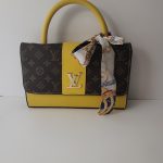 Yellow & Brown Louis Vuitton Purse